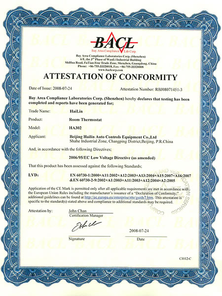 Сертификация